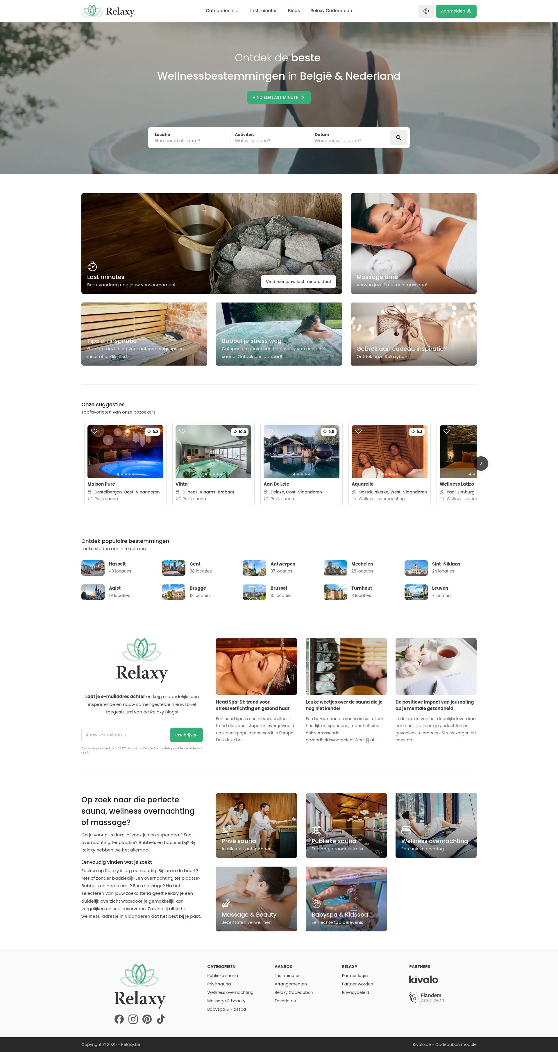 Relaxy: Where Your Stress Goes to Die, But Your Website Design Might Not Make It!